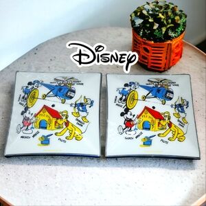 VTG ⭐️ DISNEY Character Square Ceiling Light Cover Shade